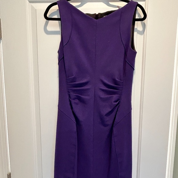Kobe Halperin, stylish sheath dress, purple, size 6 - Picture 3 of 4